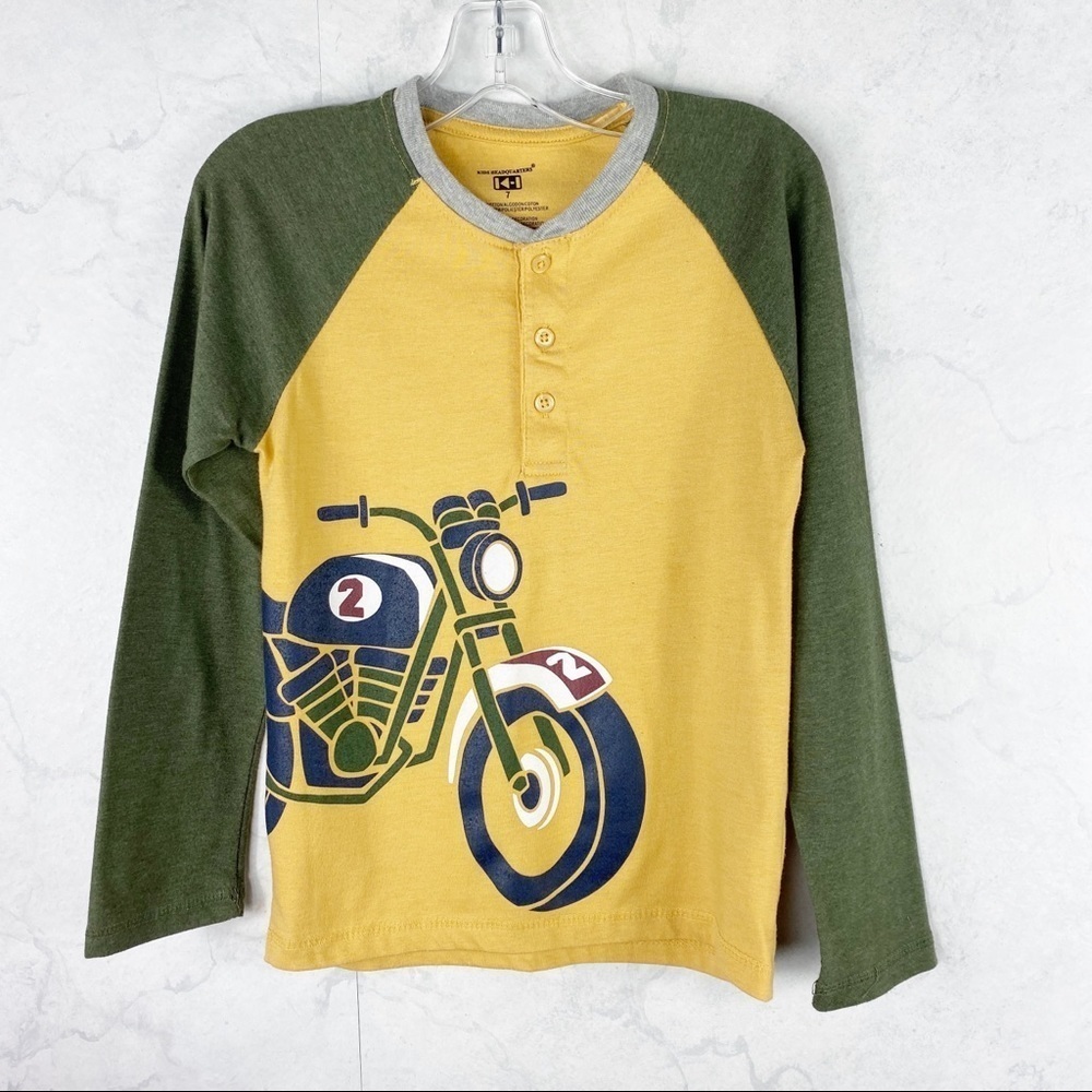 [Kids Headquarters] Motorcycle Graphic Tee